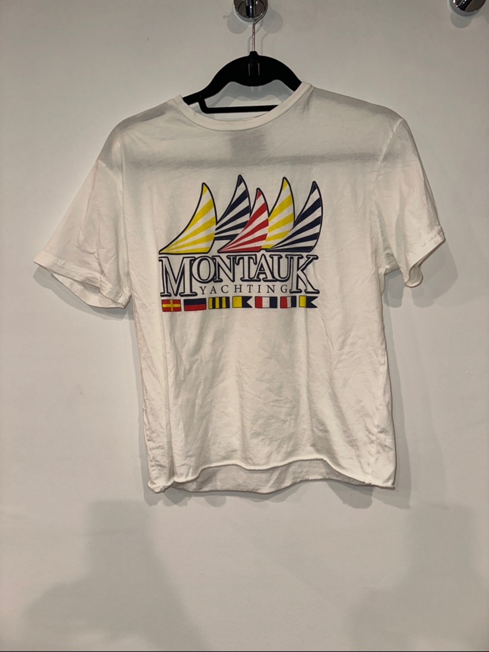 Original Retro Brand Montauk White Graphic Logo Tee - Picture 2 of 7